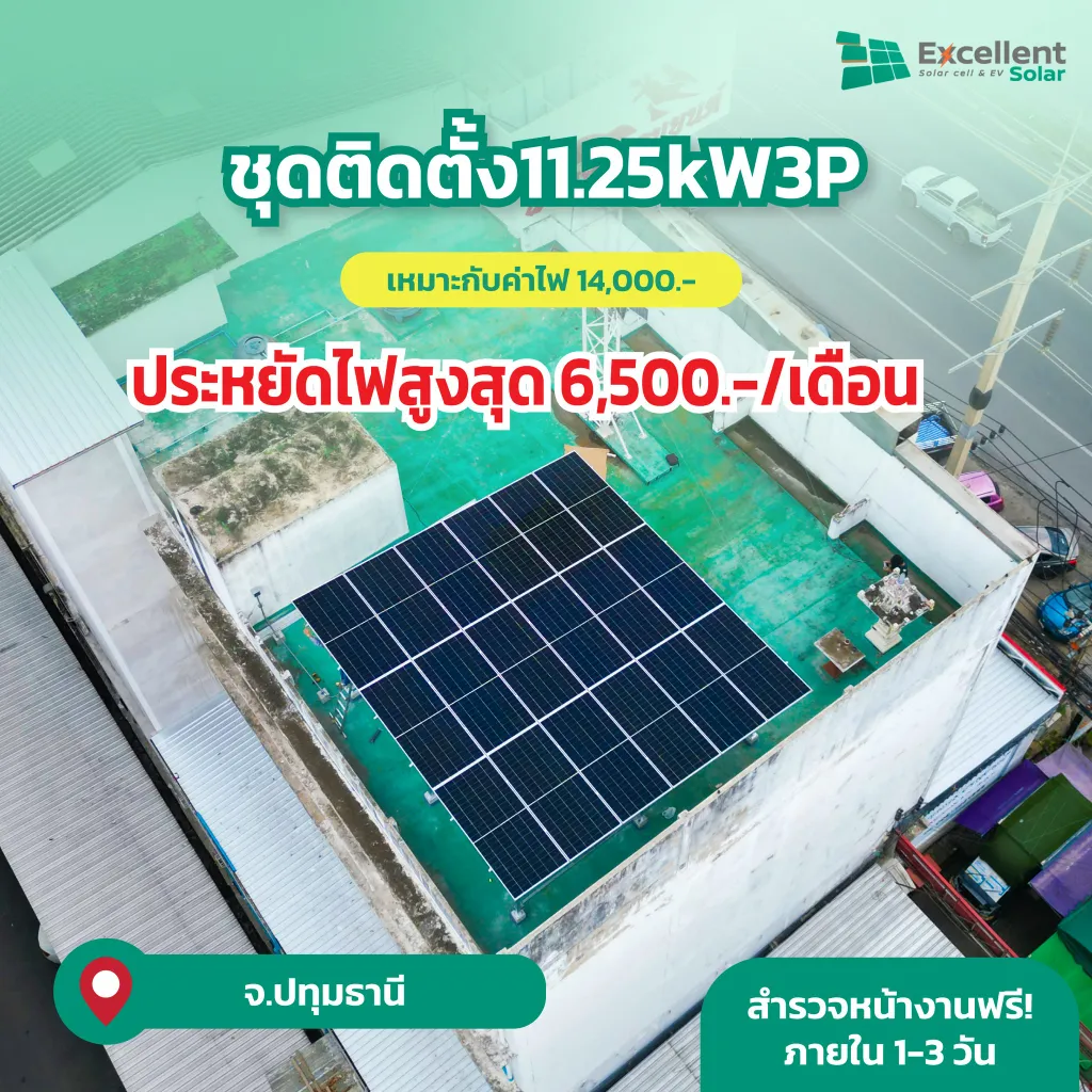 ติดแผงโซล่าเซลล์บนหลังคาบ้านราคา, ติดโซล่าเซลล์ บ้าน