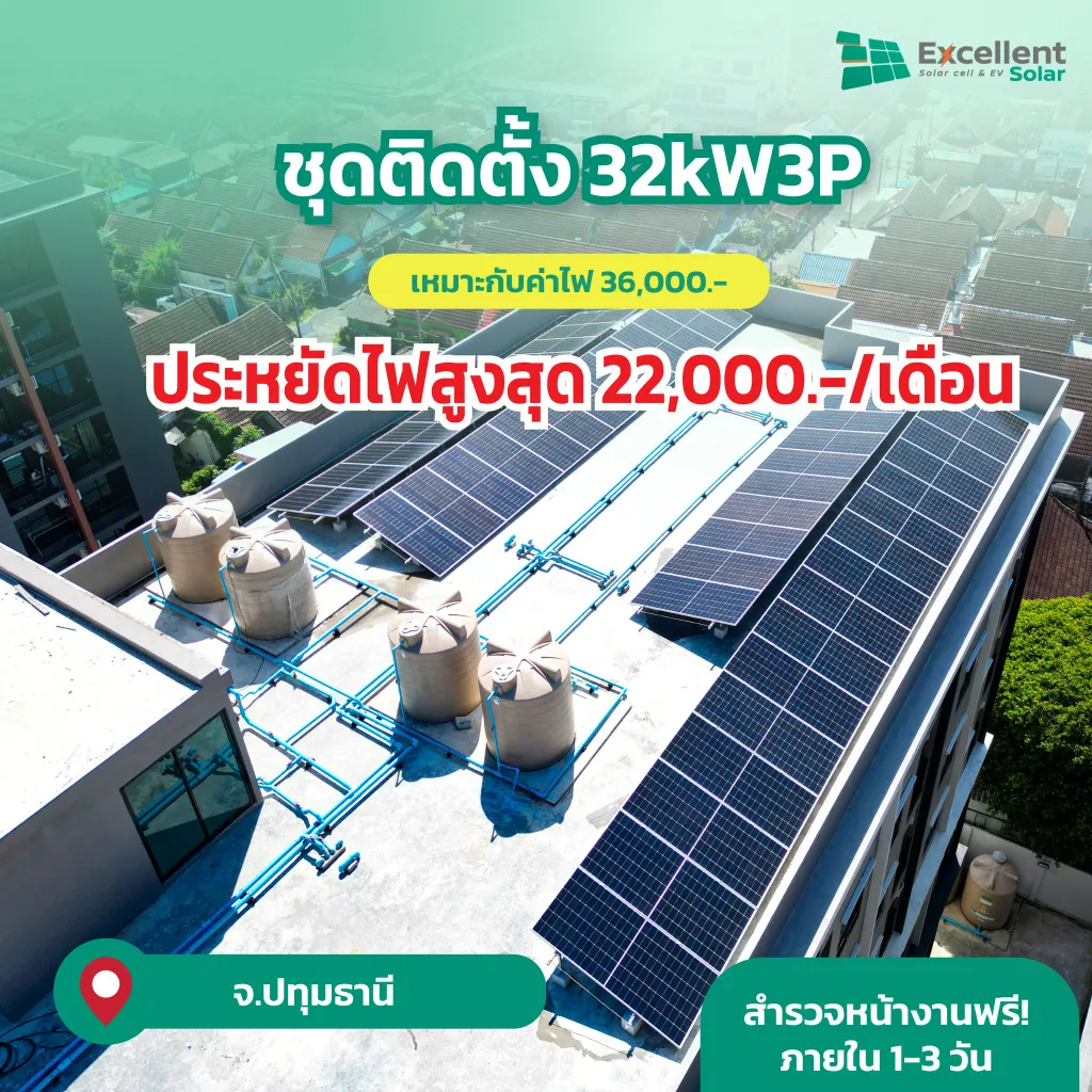 ติดแผงโซล่าเซลล์บนหลังคาบ้านราคา, ติดโซล่าเซลล์ บ้าน